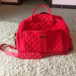 Vera Bradley weekender travel bag